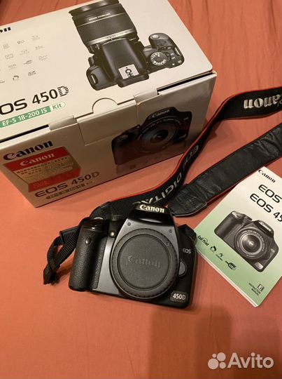 Canon 450d body без объектива