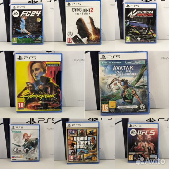 Диски для Sony PlayStation ps5 / ps4