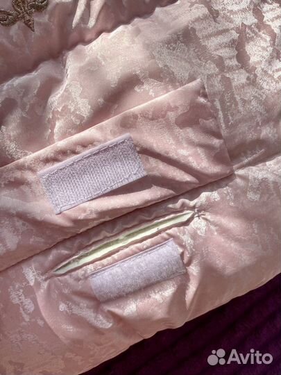 Зимний комбинезон для девочки на выписку