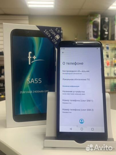 F+ SA55, 2/16 ГБ