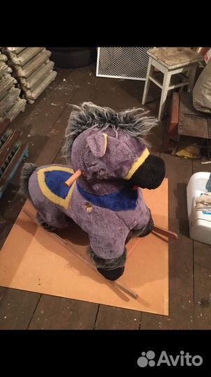 Детская кочалка