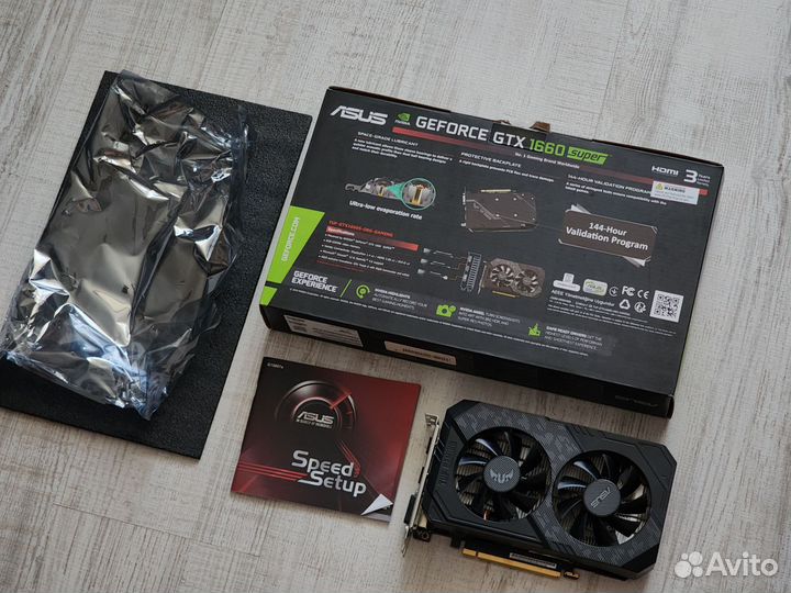 Видеокарта Asus GeForce GTX 1660 Super TUF Gaming