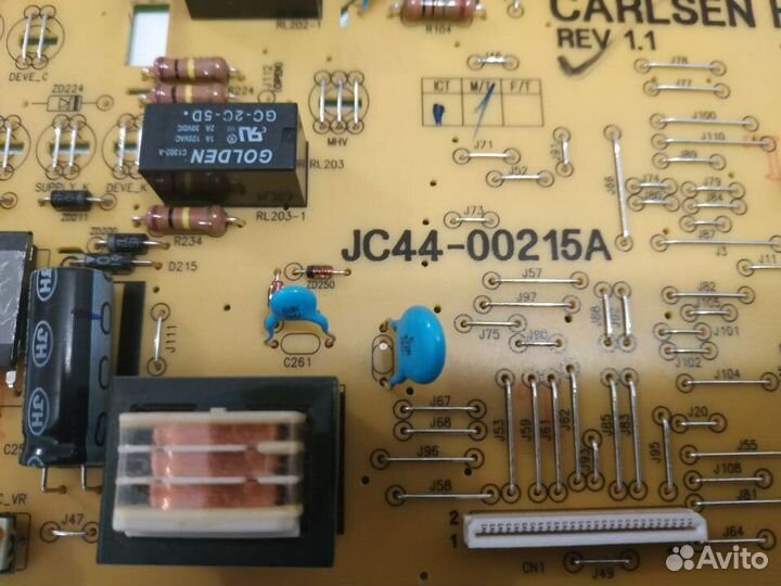 Высоковольтная плата Jc44-00215a clp-365