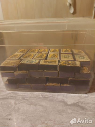 Спички СССР в деревянном коробке