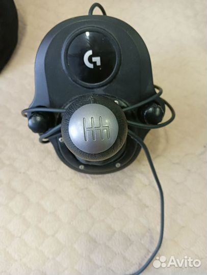 Игровой руль с 3 педалями и коробкой передач