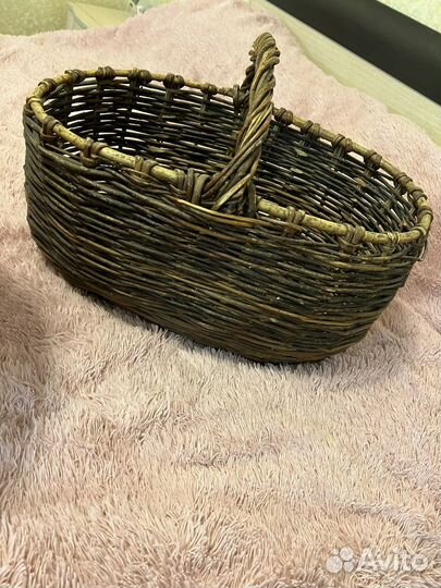 Корзина плетеная