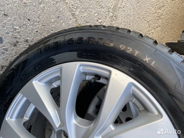 Колеса r 15 зимние solaris rio
