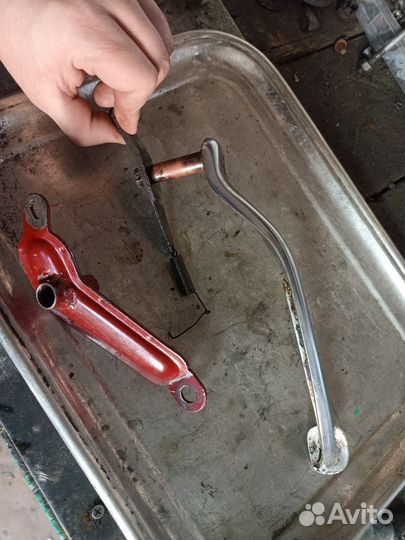 Рычаг (лапка) тормоза Ява 250-360 старуха