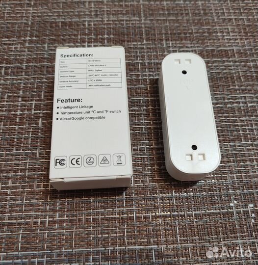 Термометр с гигрометром WI-FI