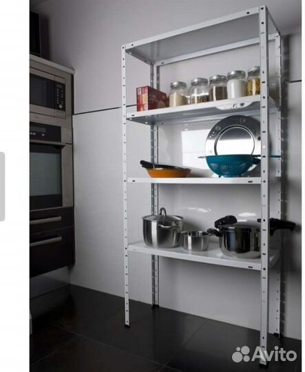 Стеллаж разборный металлический