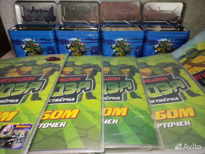 Черепашки ниндзя карточки, карты ср ур бпо