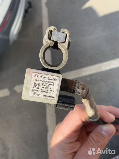 Клемма акб аккумулятора минусовая Ceed 2 JD i30