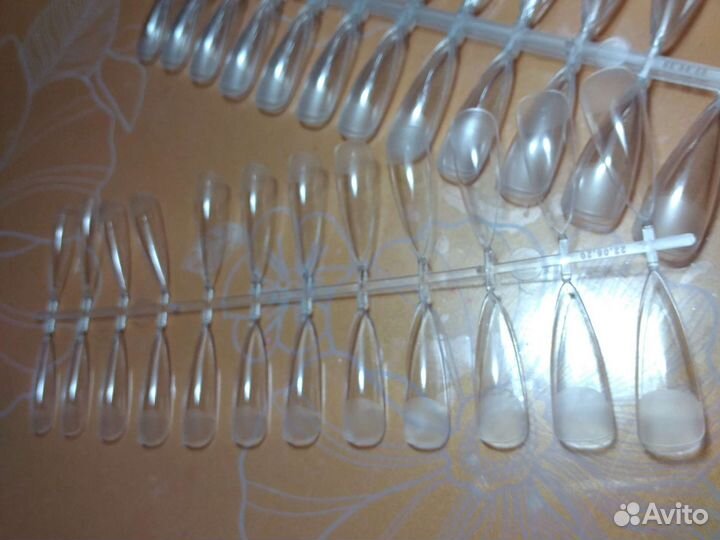 Типсы (гелевые) для наращивания ногтей