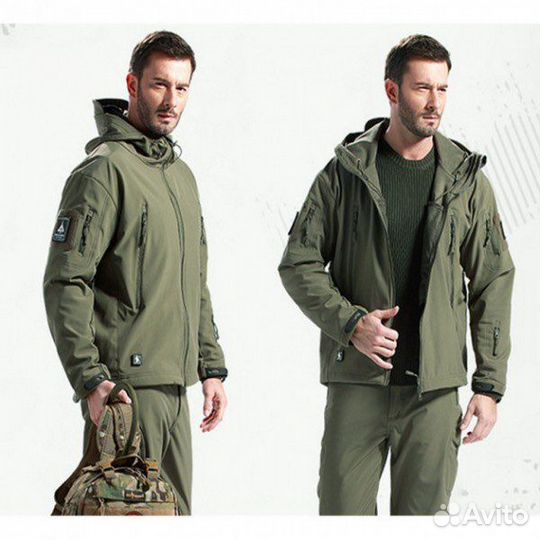 Тактический костюм softshell олива