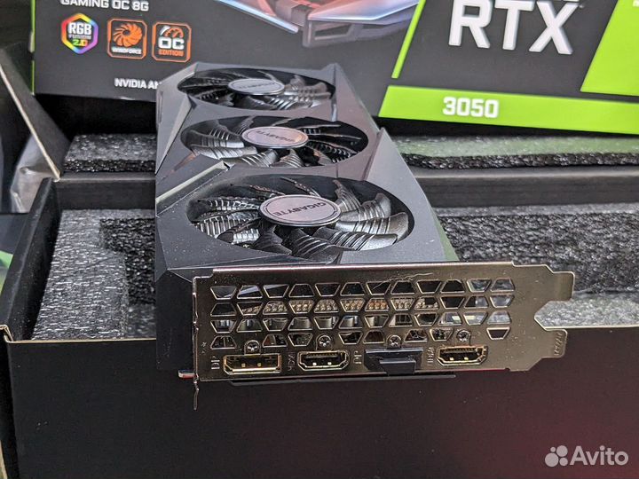 Gigabyte RTX 3050 Gaming OC идеал