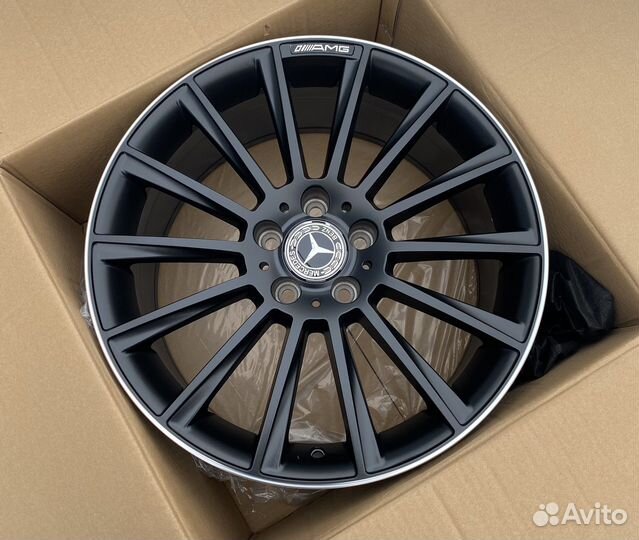 Диски amg r18 одноширокие на Mercedes W212 W213