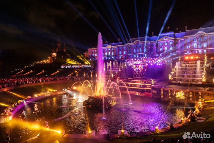 Закрытие фонтанов в Петергофе 2023