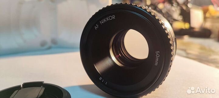 Объектив Nikon af nikkor 50mm 1:1,8