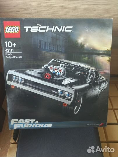 Lego technic 42111 dodge charger доминика торетто