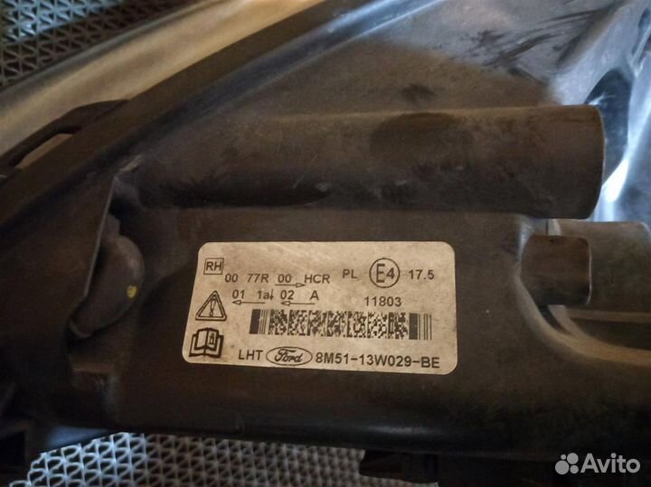 Фара правая ford focus 2 CB4