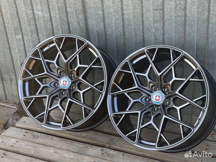 Диски R17 5x108 HRE FF10 хром HB