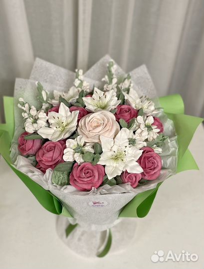 Букет из зефира