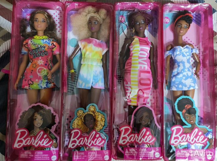 Кукла barbie fashionistas 201, 180, 185,186