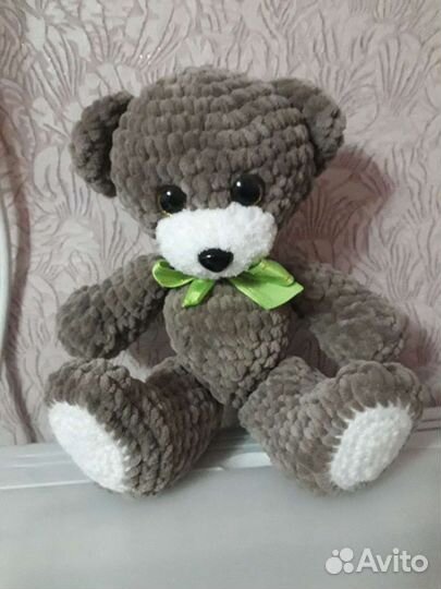 Вязанные мишки,моя раб
