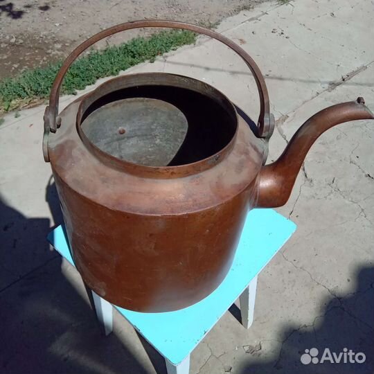 Антиквариат медная посуда