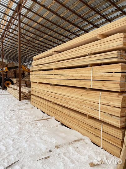 Доска обрезная 50х200х6000мм 1 сорт ГОСТ