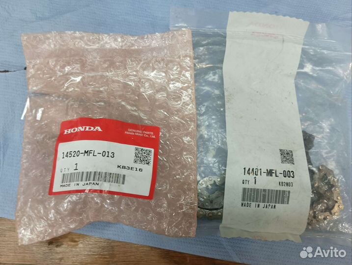 Комплект цепи грм и натяжителя Cbr1000rr