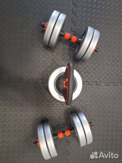 Гантели разборные + гиря 30кг