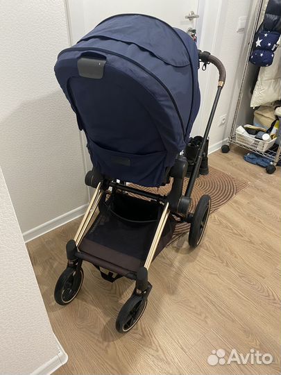 Детская коляска Cybex Priam III Rose Gold 2 в 1