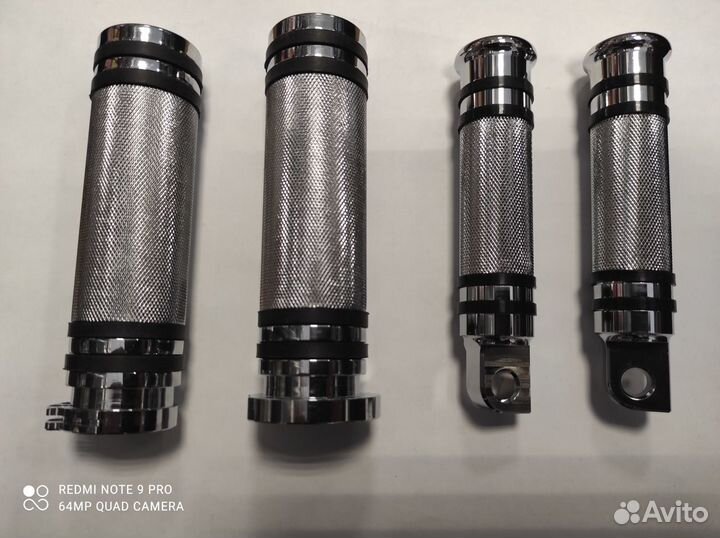 Комплект грипсы-подножки