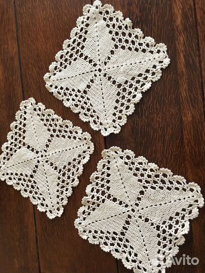 Салфетка кружево хлопок