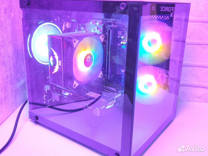 Компьютер для игр/Гарантия/Ryzen 3600/RTX2060