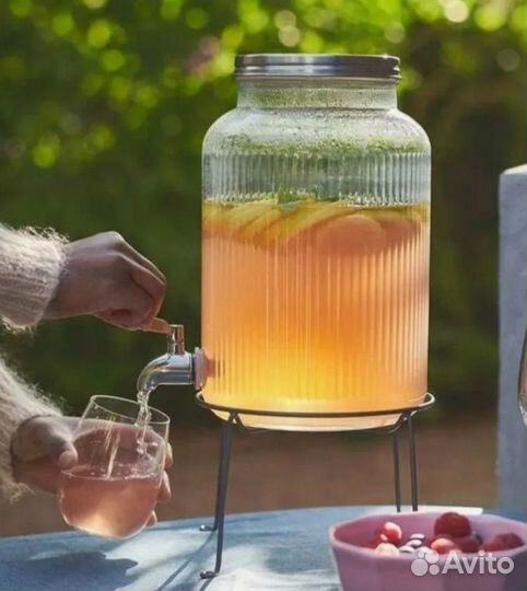 Кувшин с краном Икея (лимонадница) 5 л