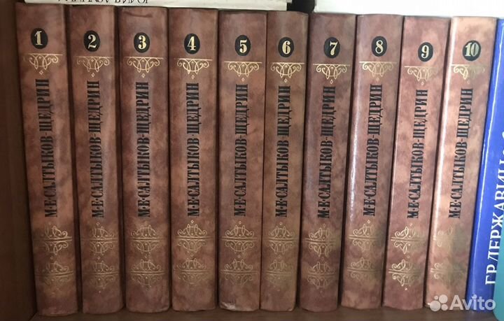 Собрание сочинений Салтыков-Щедрин 10 томов