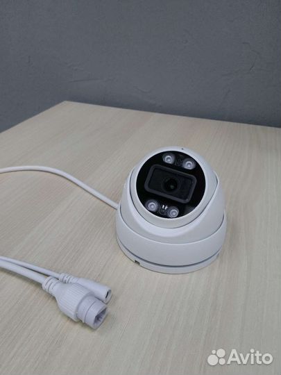 Камера видеонаблюдения купольная со звуком