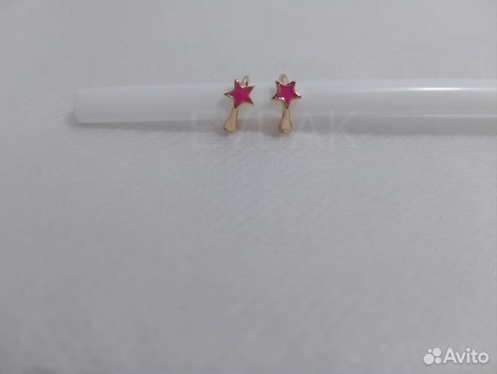 Серьги детские
