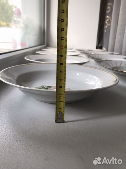 Тарелки большие суповые, винтаж, СССР