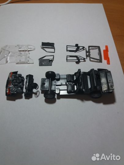 Запчасти от ваз 2108 - 09 М1:43 ао 