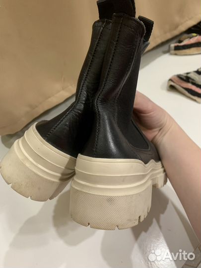 Ботинки челси 37 натуральная кожа Португалия