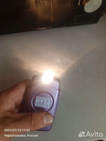 Фонарик с вентилятором