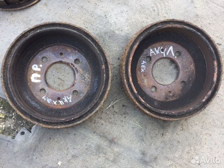 Барабан тормозной хендай акцент