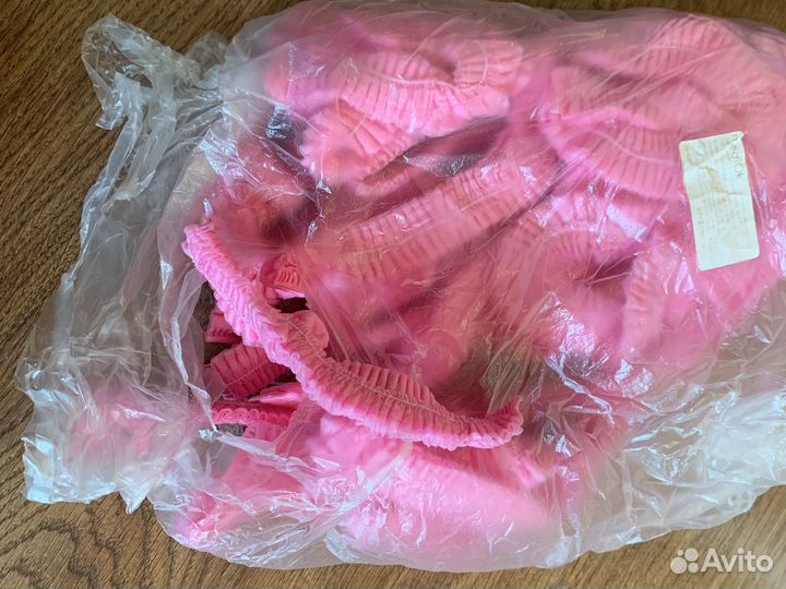 Шапочки медицинские одноразовые