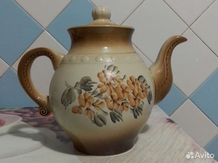 Чайник заварочный СССР ккрамический
