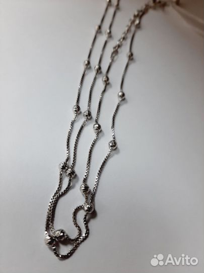 Серебряное колье проба 925 Арт.007394000124