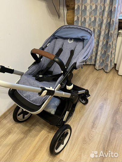 Коляска bugaboo fox 2 в 1 + автокресло Kiddy