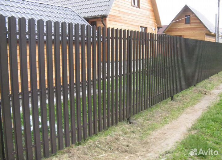 Забор под ключ